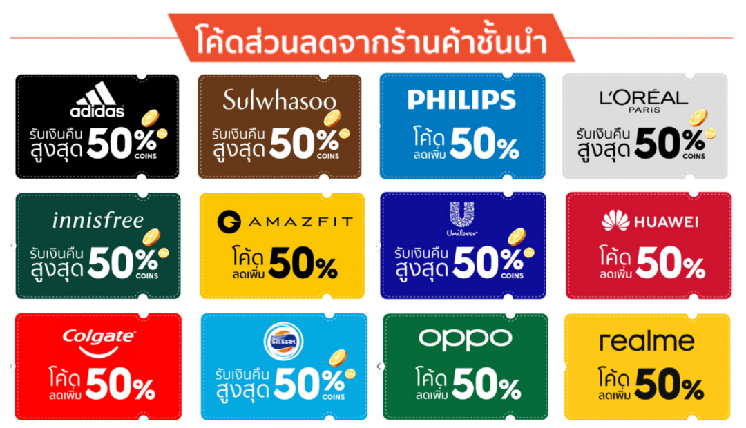 ด่วน! โค้ดส่วนลด Shopee ลดถึง 1,000 บาท มกราคม 2021