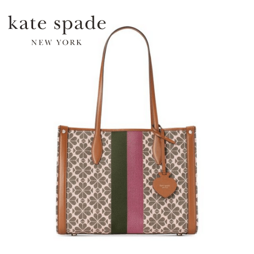 KATE SPADE NEW YORK MARKET SPADE FLOWER JACQUARD STRIPE MEDIUM TOTE.png