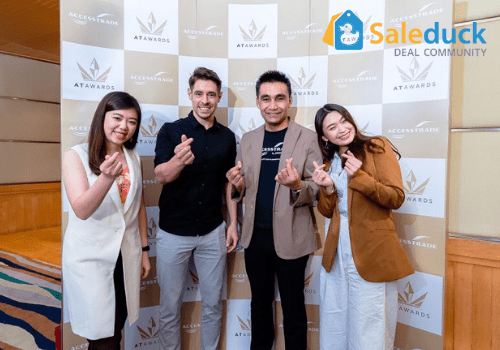 ทีมพนักงาน Saleduck และ Interspace